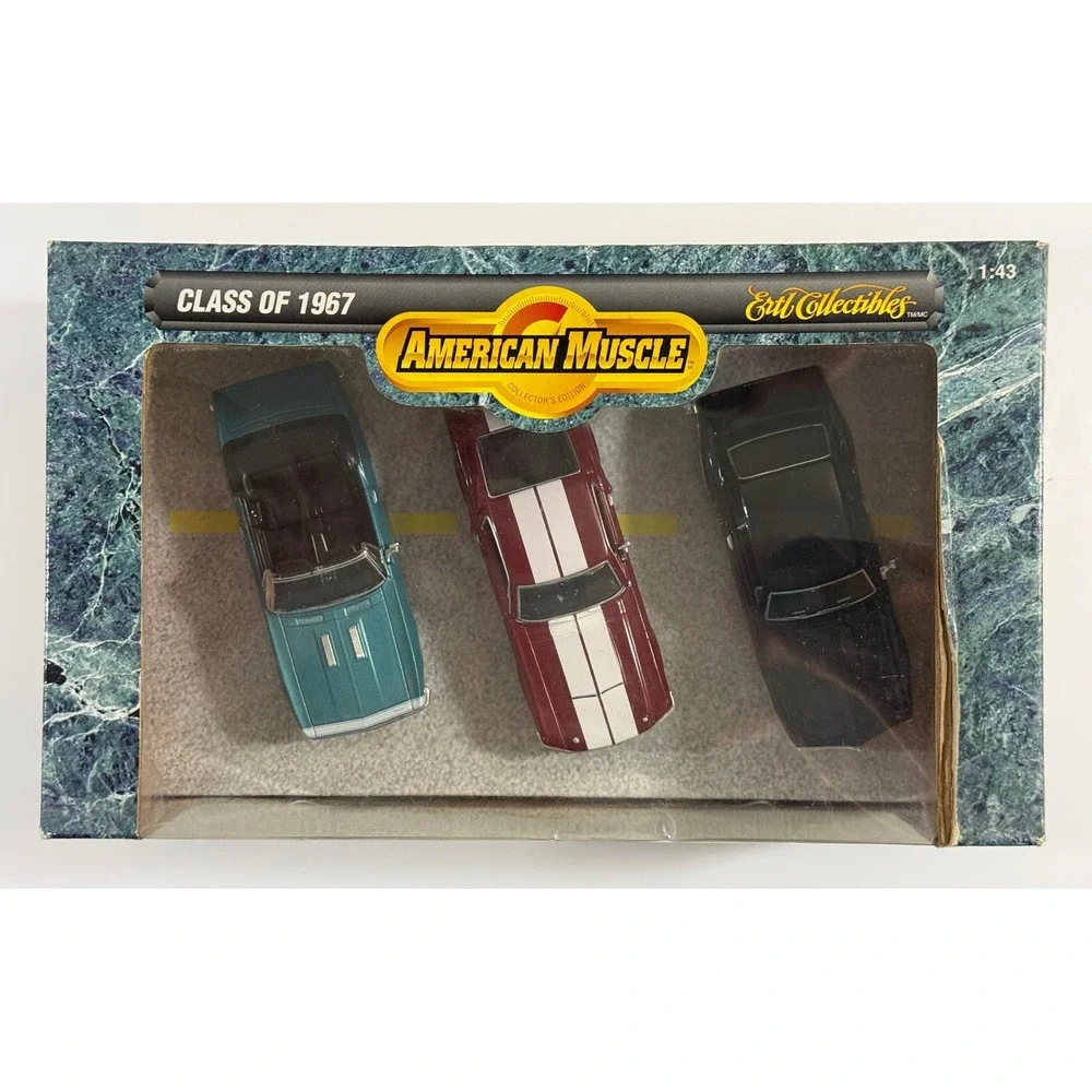 Ertl American Muscle Diecast Set Kids 1:43 Multicolor Class of 1967 32002
